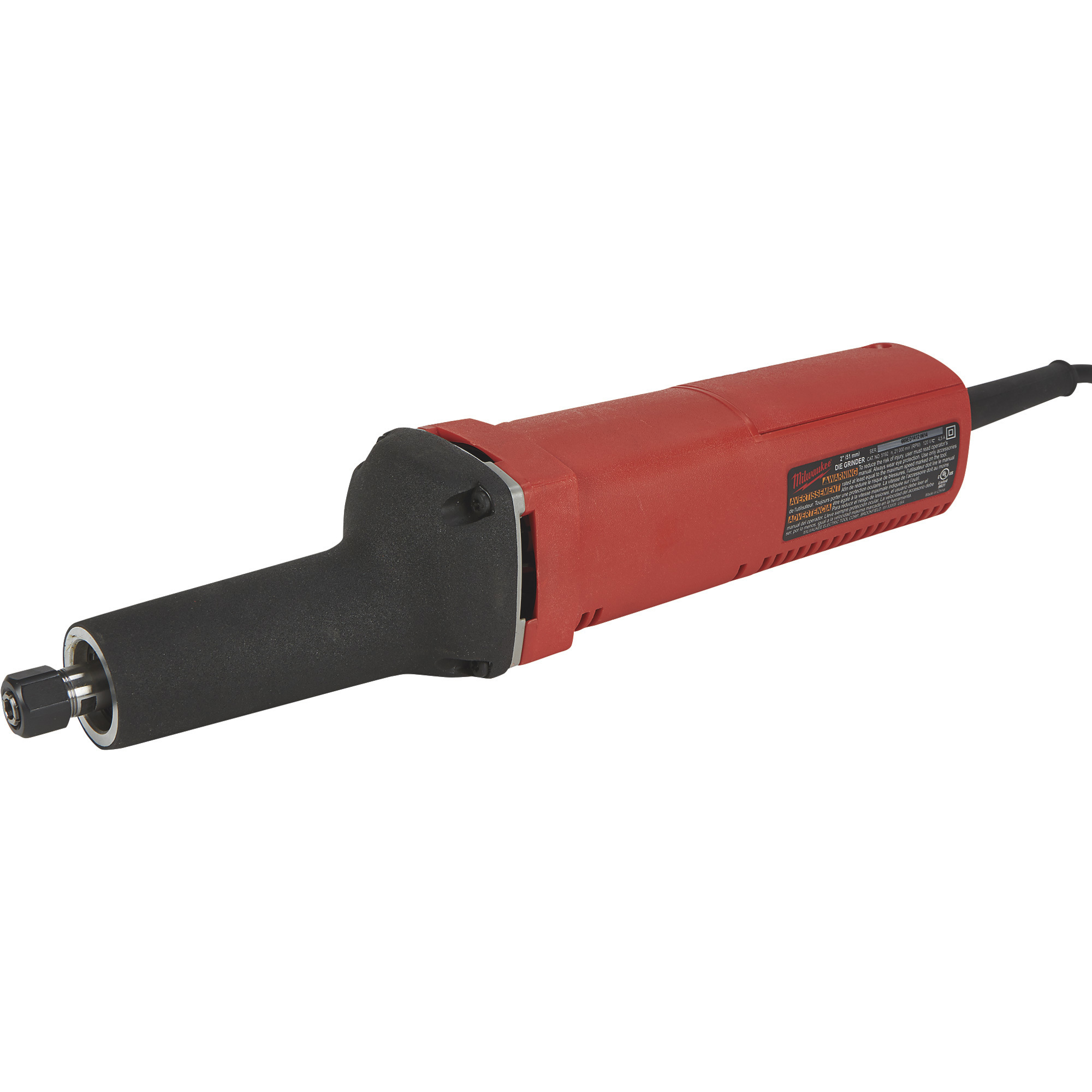 Milwaukee Die Grinder, 4.5 Amp, 21,000 RPM, Model# 5192